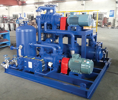 二級(ji)氣冷羅(luo)茨泵